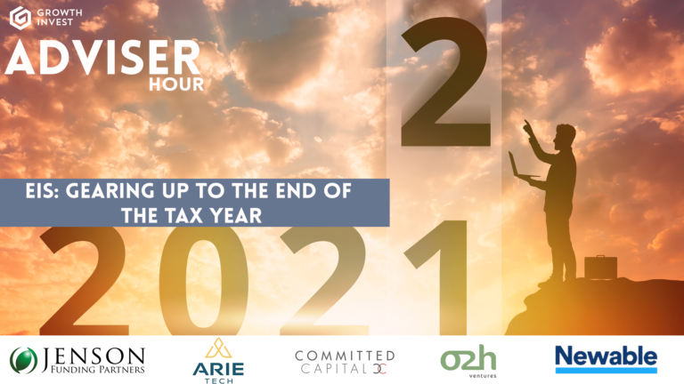 EIS Adviser Hour - gearing up for the end of the tax year - Logos