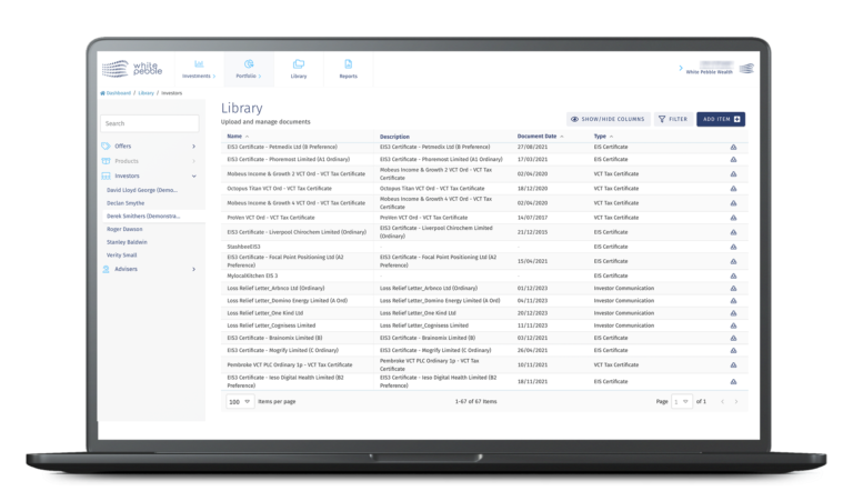 Platform Document Library